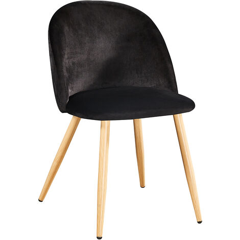Venice Dining Chairs Black (PK 2)