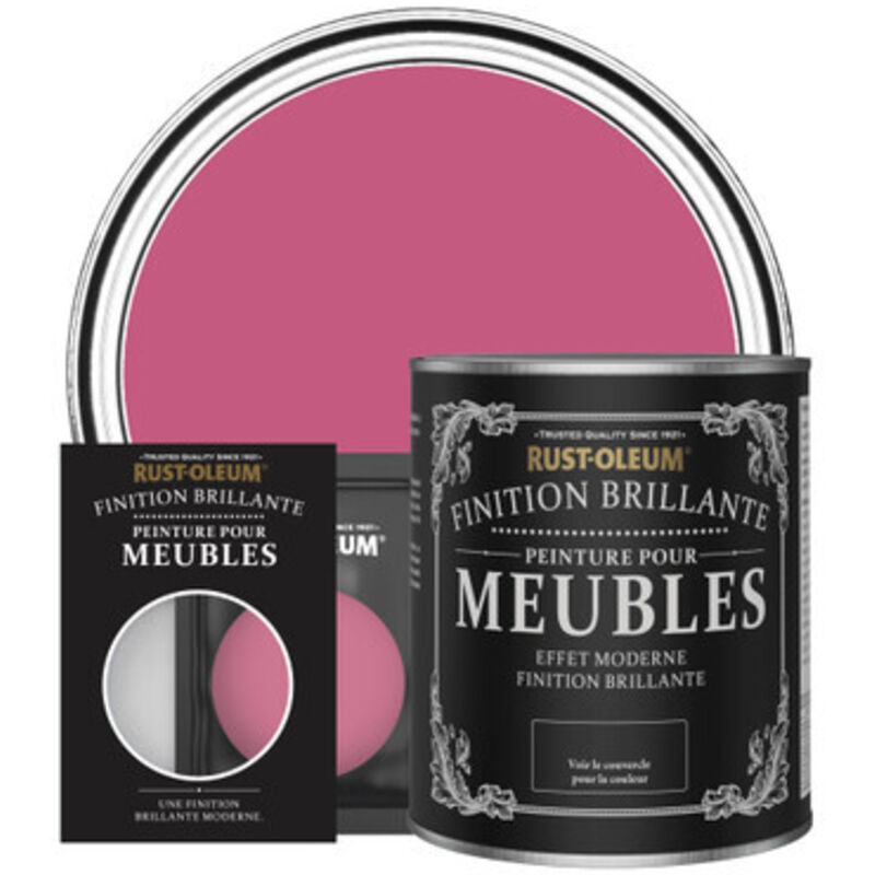 Peinture Intérieure Multi-supports Testeur Acrylique Satin Framboise 75 Ml V33 Colorissim 1287993