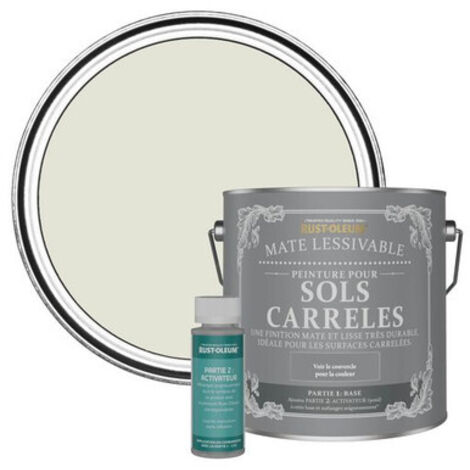 Peinture pour Sols Carrelés Mate Lessivable - Ciment (1/3)