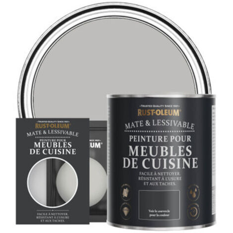 Peinture pour Meubles de Cuisine, Finition Mate - Silex (1/3)