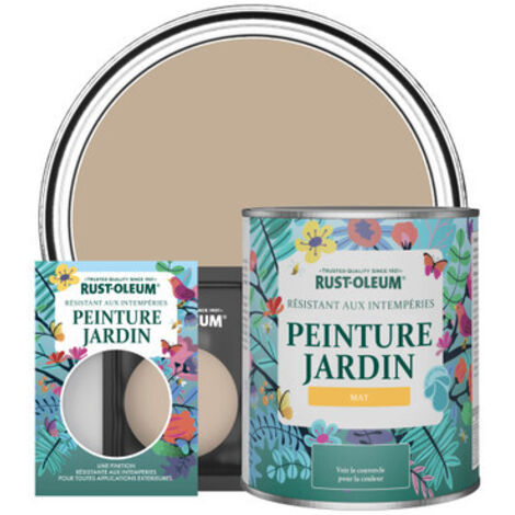 Peinture Jardin, Finition Mat - Caramel Salé (1/3)