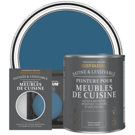 Peinture pour Meubles de Cuisine, Finition Satinée - Cobalt (1/3)