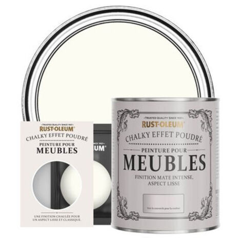 Peinture pour Meubles Chalky - Blanc Antique (1/3)