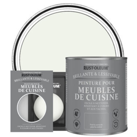 Peinture pour Meubles de Cuisine, Finition Brillante - Mousse de Lait (1/3)