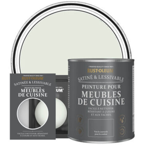 Peinture pour Meubles de Cuisine, Finition Satinée - Sauge (1/3)