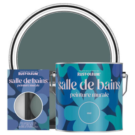 Peinture pour Murs et Plafonds de Salle de Bains - Deep Sea (1/3)