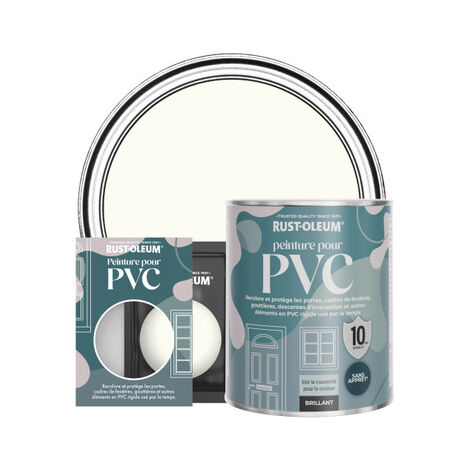 Peinture pour PVC, Finition Brillante - Blanc Antique (1/3)
