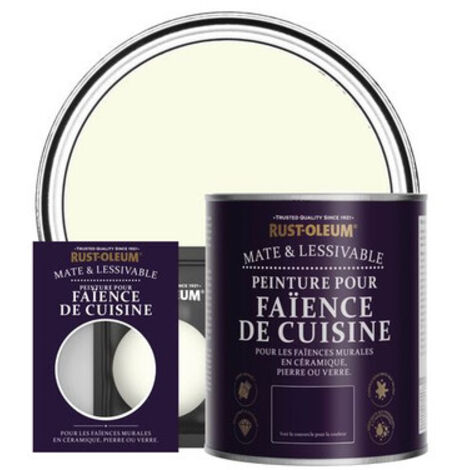 Peinture pour Faïence de Cuisine, Finition Mate - Sablé (1/3)
