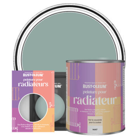 Peinture pour Radiateur, Finition Mate - Bleu Gris (1/3)