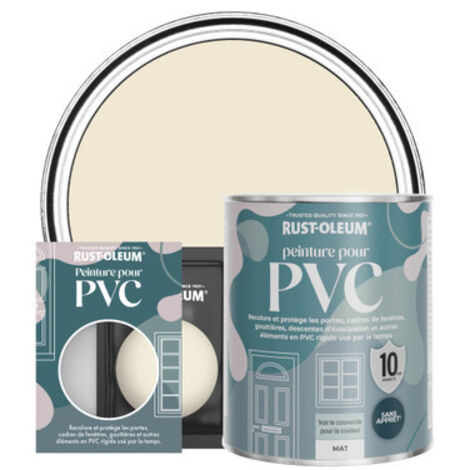 Peinture pour PVC, Finition Mate - Calcaire (1/3)