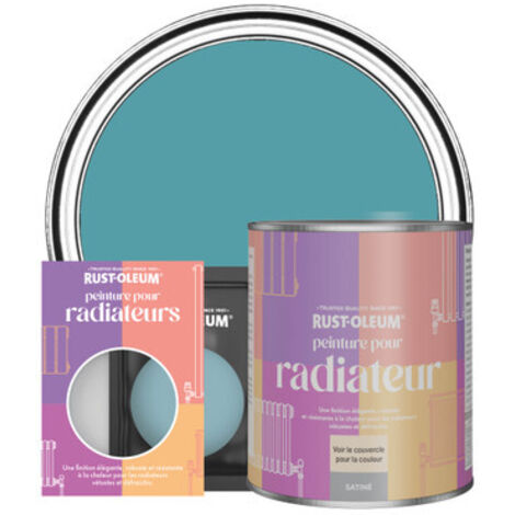 Peinture pour Radiateur, Finition Satinée - Pétrole (1/3)