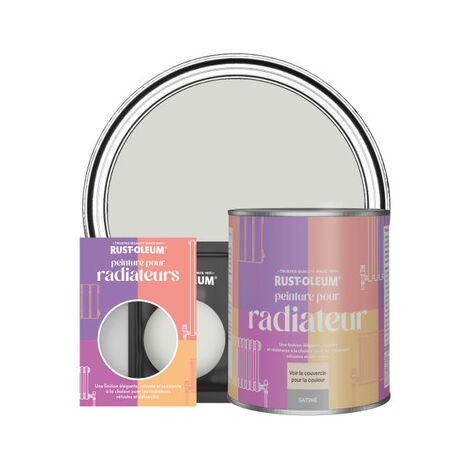 Peinture pour Radiateur, Finition Satinée - Gris d'Hiver (1/3)