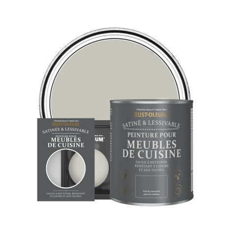 Peinture pour Meubles de Cuisine, Finition Satinée - Brume (1/3)