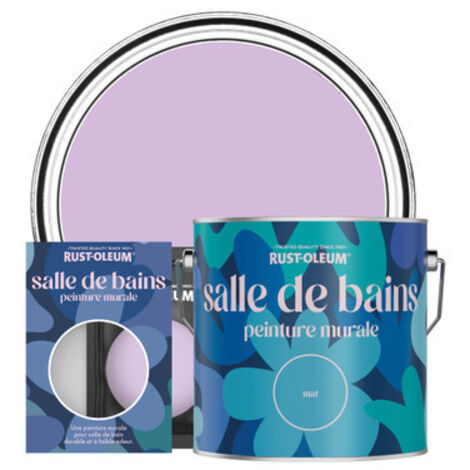 Peinture pour Murs et Plafonds de Salle de Bains - Macaron (1/3)