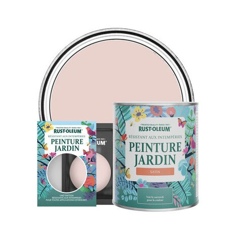 Peinture Jardin, Finition Satinée - Champagne Rosé (1/3)