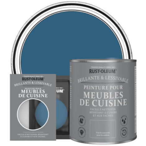 Peinture pour Meubles de Cuisine, Finition Brillante - Cobalt (1/3)