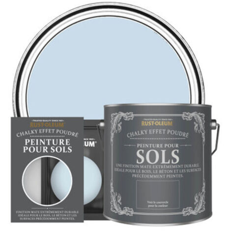 Peinture pour Sols Chalky - Ciel Bleu (1/3)
