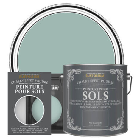 Peinture pour Sols Chalky - Bleu littoral (1/3)