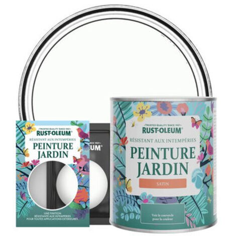 Peinture Jardin, Finition Satinée - Pierre de Lune (1/3)