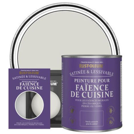 Peinture pour Faïence de Cuisine, Finition Satinée - Bouleau (1/3)