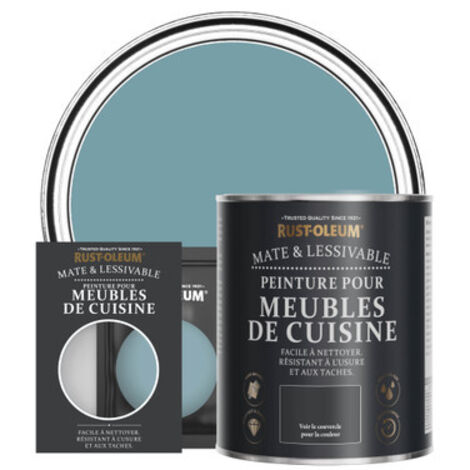 Peinture pour Meubles de Cuisine, Finition Mate - Océan (1/3)
