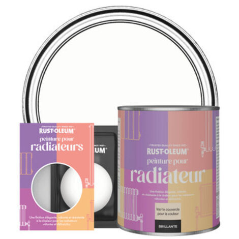 Peinture pour Radiateur, Finition Brillante - Craie Blanche (1/3)