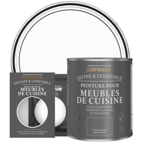 Peinture pour Meubles de Cuisine, Finition Satinée - Glacier (1/3)