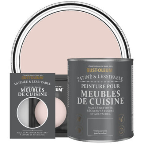 Peinture pour Meubles de Cuisine, Finition Satinée - Champagne Rosé (1/3)