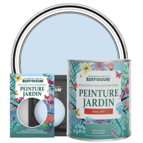 Peinture Jardin, Finition Brillante - Bleu Poudré (1/3)