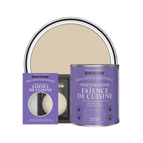 Peinture pour Faïence de Cuisine, Finition Brillante - Argile Chaude (1/3)