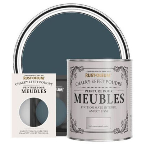 Peinture pour Meubles Chalky - Bleu du Soir (1/3)