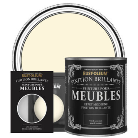 Peinture pour Meubles Brillante - Crème Fouettée (1/3)