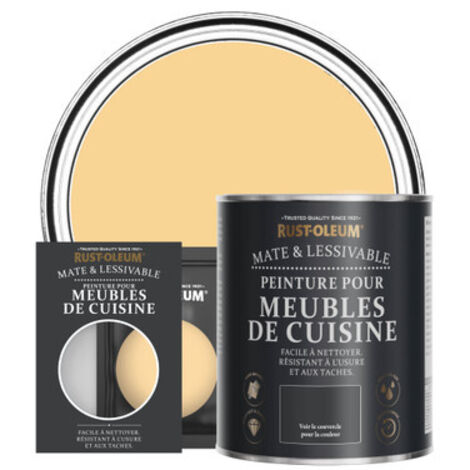 Peinture pour Meubles de Cuisine, Finition Mate - Moutarde (1/3)