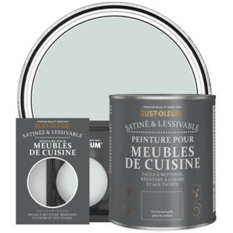 Peinture pour Meubles de Cuisine, Finition Satinée - Gris Pigeon (1/3)