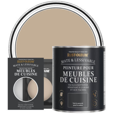 Peinture pour Meubles de Cuisine, Finition Mate - Caramel Salé (1/3)