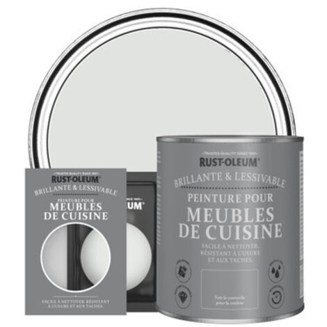 Peinture pour Meubles de Cuisine, Finition Brillante - Gris Papier (1/3)