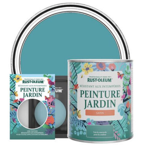Peinture Jardin, Finition Satinée - Pétrole (1/3)