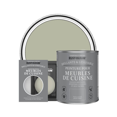 Peinture pour Meubles de Cuisine, Finition Brillante - Grège (1/3)