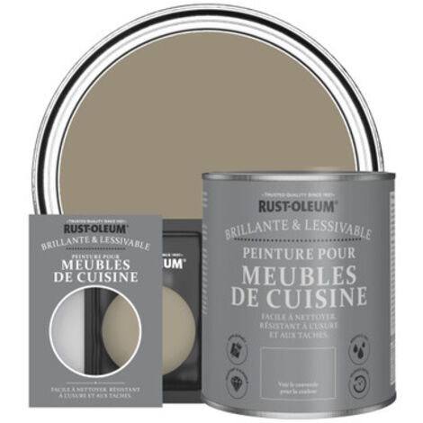 Peinture pour Meubles de Cuisine, Finition Brillante - Café Deluxe (1/3)