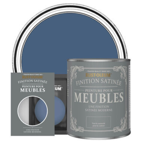 Peinture pour Meubles Finition Satinée - Encre Bleue (1/3)