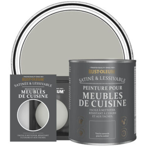 Peinture pour Meubles de Cuisine, Finition Satinée - Grey Tree (1/3)