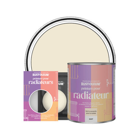 Peinture pour Radiateur, Finition Mate - Calcaire (1/3)