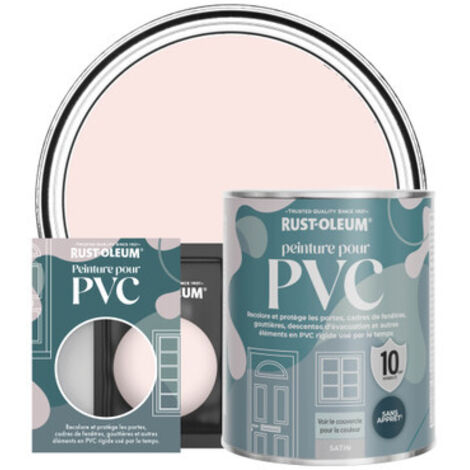 Peinture pour PVC, Finition Satinée - Vanille Fraise (1/3)