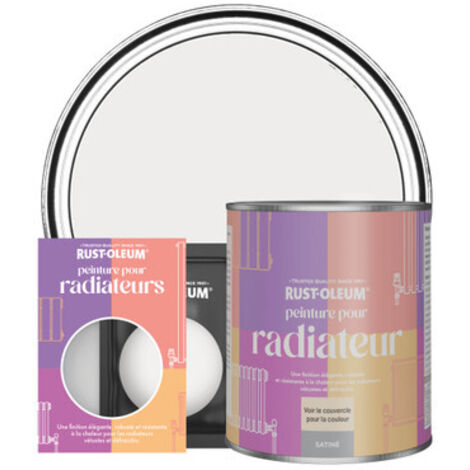 Peinture pour Radiateur, Finition Satinée - Fleur (1/3)
