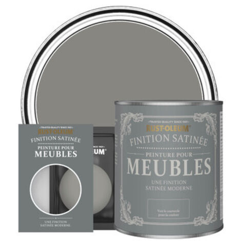 Peinture pour Meubles Finition Satinée - Béton (1/3)