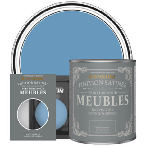 Peinture pour Meubles Finition Satinée - Bleuet (1/3)