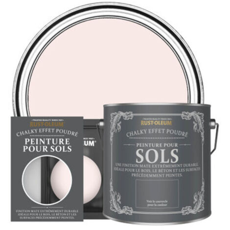 Peinture pour Sols Chalky - Rose de Chine (1/3)