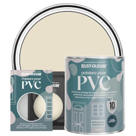 Peinture pour PVC, Finition Satinée - Écume (1/3)