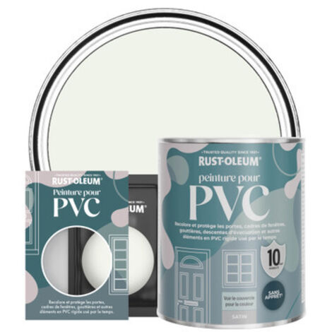 Peinture pour PVC, Finition Satinée - Mousse de Lait (1/3)