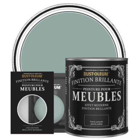Peinture pour Meubles Brillante - Bleu Gris (1/3)